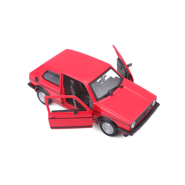 Foto 4 pulgar | Coche Volkswagen Golf Mk1 Gti 1979 a Escala 1:24 de Burago Rojo