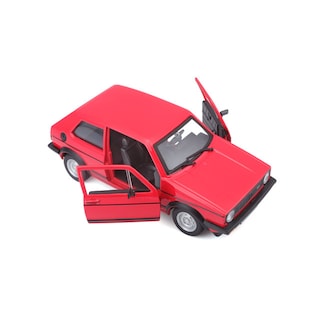 Foto 3 | Coche Volkswagen Golf Mk1 Gti 1979 a Escala 1:24 de Burago Rojo