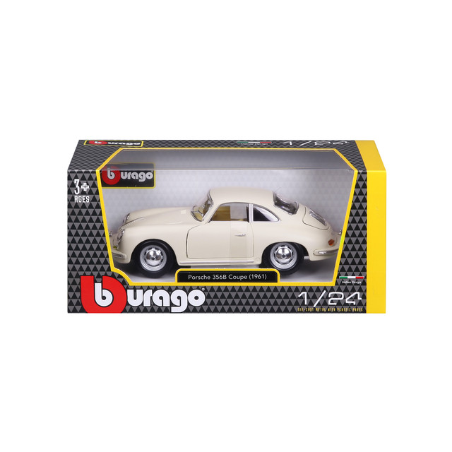 Foto 3 | Auto Burago a Escala  1:24 Porsche 356b Coupe 1961 Multicolor
