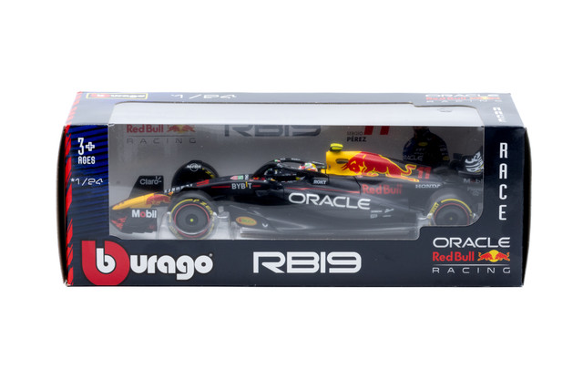 Foto 3 | Auto Burago Formula 1 a Escala  1:24 Plastic Red Bull Racing Rb19