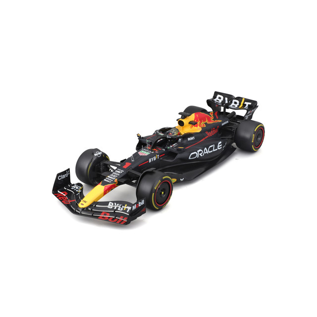 Foto 2 pulgar | Auto Burago Formula 1 a Escala  1:18 Race Oracle Red Bull Racing Rb19 W/driver 2023 Azul