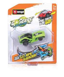 Foto 1 | Auto Burago Gogears Extreme Vehicles Multicolor