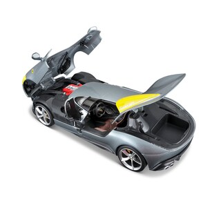 Foto 2 | Auto Burago Race & Play a Escala 1:18 R&P Ferrari Monza SP1 Gris