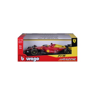 Foto 3 | Auto Burago Fórmula 1 F1 a Escala 1:18 SFR Ferrari SF-75 (2022) Italian GP Edition Rojo
