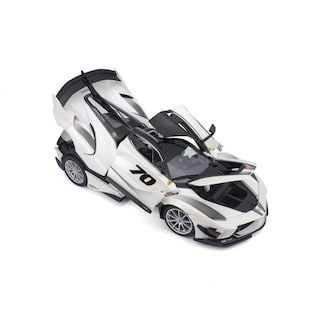 Foto 2 | Auto Burago Race & Play a Escala 1:18 R&P Ferrari FXX K Evo Blanco