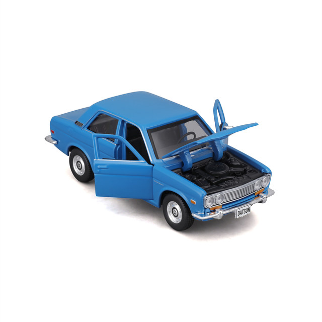 Foto 3 pulgar | Auto Maisto Special Edition A Escala  1:24  1971 Datsun 510 Color Azul