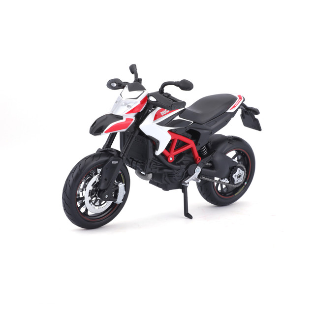 Foto 2 pulgar | Motocicleta Maisto Special Edition A Escala 1:12 Mc Ducati Hypermotard Sp  Color Blanco
