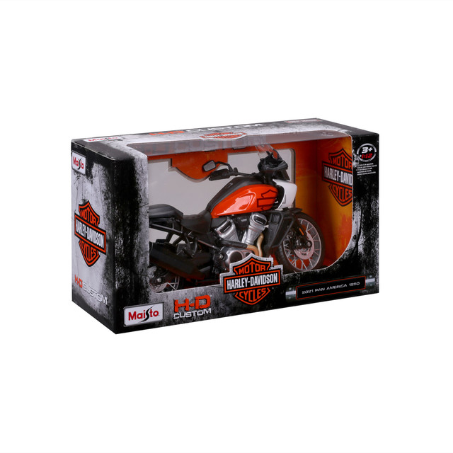 Foto 4 pulgar | Moto Maisto Harley Davidson A Escala 1:12 H-d 2021 Pan American Multicolor