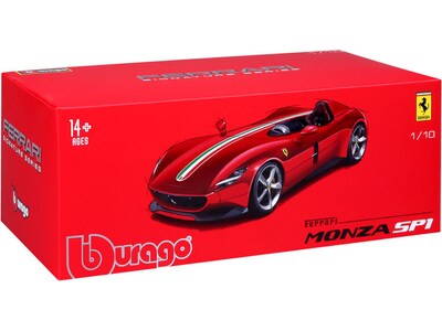 Foto 2 | Auto Burago Maisto Línea Signature A Escala 1:18 Ferrari Monza Sp1 Rojo