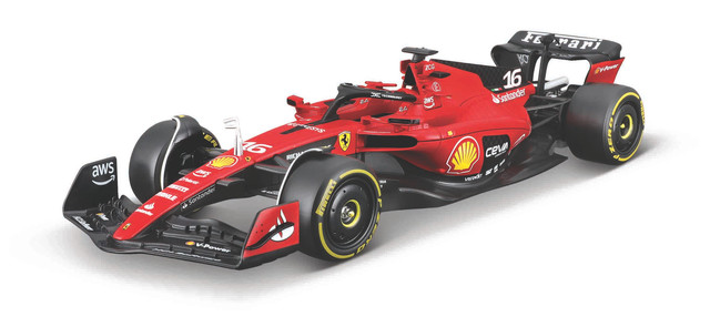 Foto 2 pulgar | Auto Burago Formula 1 F1 a Escala 1:24 Ferrari Sf-23  W/ Figure Rojo