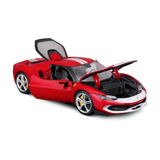 Foto 2 | Auto Burago Race & Play A Maisto Escala 1:18 R&p Ferrari 296 Gtb Assetto Fiorano Rojo