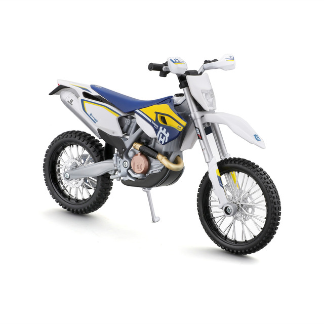 Motocicleta Maisto Special Edition A Escala 1:12 Mc Husqvarna Fe 501 Multicolor