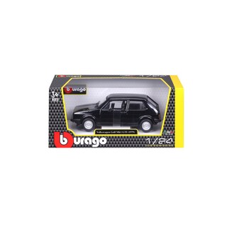 Foto 3 | Auto Burago A Escala 1:24 Volkswagen Golf Mk1 Gti (1979) Color Negro