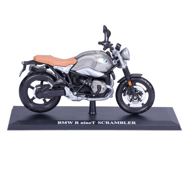 Foto 3 pulgar | Motocicleta Maisto Special Edition A Escala 1:12 Mc Se Bmw R Nine T Scrambler W/std. Color Gris