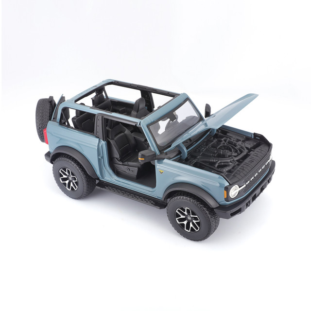 Foto 3 pulgar | Auto Maisto Special Edition A Escala 1:18  2021 Ford Bronco Badlands (w/o Drs) Color Gris Color Gris