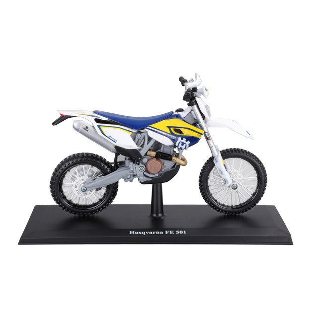 Foto 2 | Motocicleta Maisto Special Edition A Escala 1:12 Mc Se Husqvarna Fe 501 W/std. Multicolor