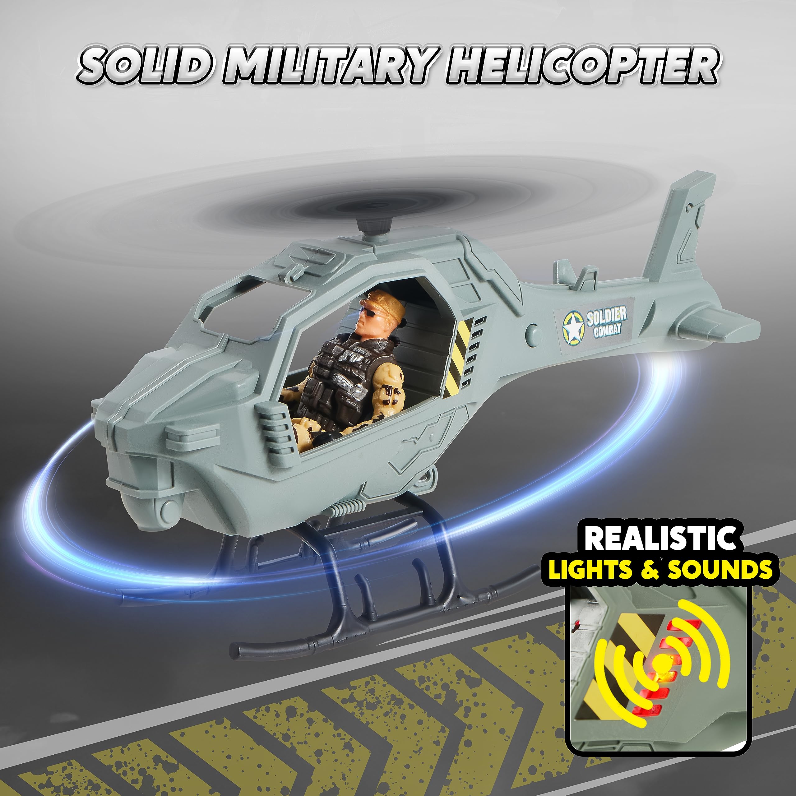 Foto 4 | Set De Juguetes De Base Militar Joyin Que Incluye Vehículos Militares - Venta Internacional.