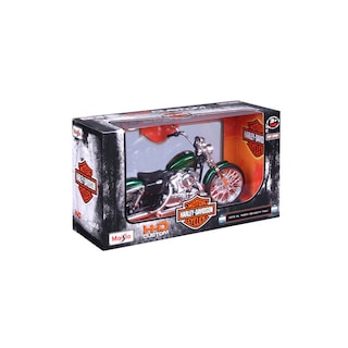 Foto 3 | Moto Maisto Harley Davidson XL 1200V Seventy-Two Verde A Escala 1:12