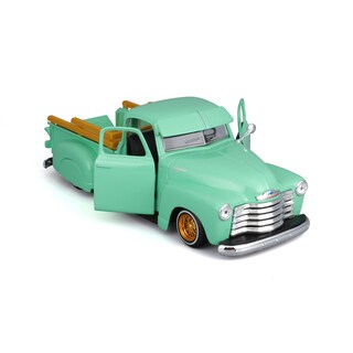 Foto 2 | Auto Maisto Chevrolet Lowriders 1950 Pick-up 3100 Verde A Escala 1:24