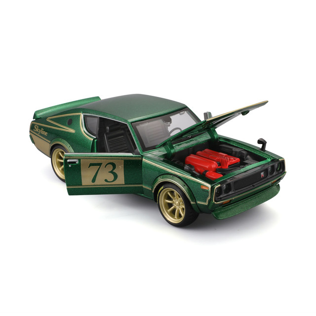 Foto 3 pulgar | Auto Maisto TMODS 1973 Nissan Skyline 2000GT-R A Escala 1:24