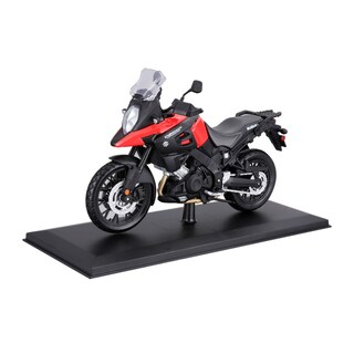 Foto 1 | Motocicleta Maisto Suzuki V-storm Special Edition Color Amarillo Con stand A Escala 1:12