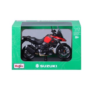 Foto 3 | Motocicleta Maisto Suzuki V-storm Special Edition Color Amarillo Con stand A Escala 1:12