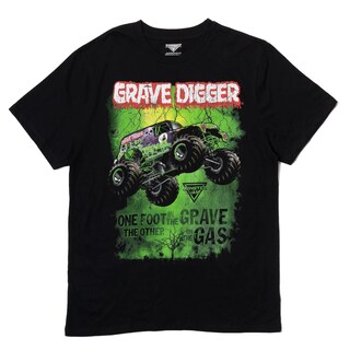 Foto 1 | Camiseta Para Hombre Grave Digger De Monster Jam Grave Digger, Negra, Talla Xxl - Venta Internacional.