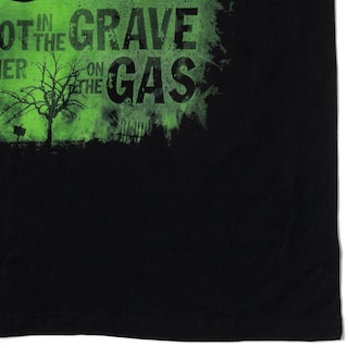 Foto 6 | Camiseta Para Hombre Grave Digger De Monster Jam Grave Digger, Negra, Talla Xxl - Venta Internacional.
