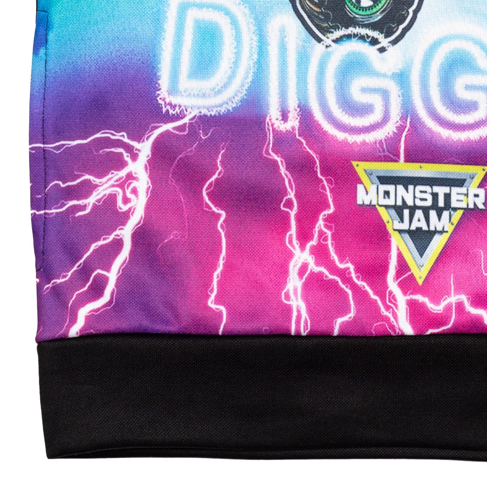Foto 8 pulgar | Sudadera Con Capucha Monster Jam Trucks Grave Digger Big Boys, Negro/verde - Venta Internacional.