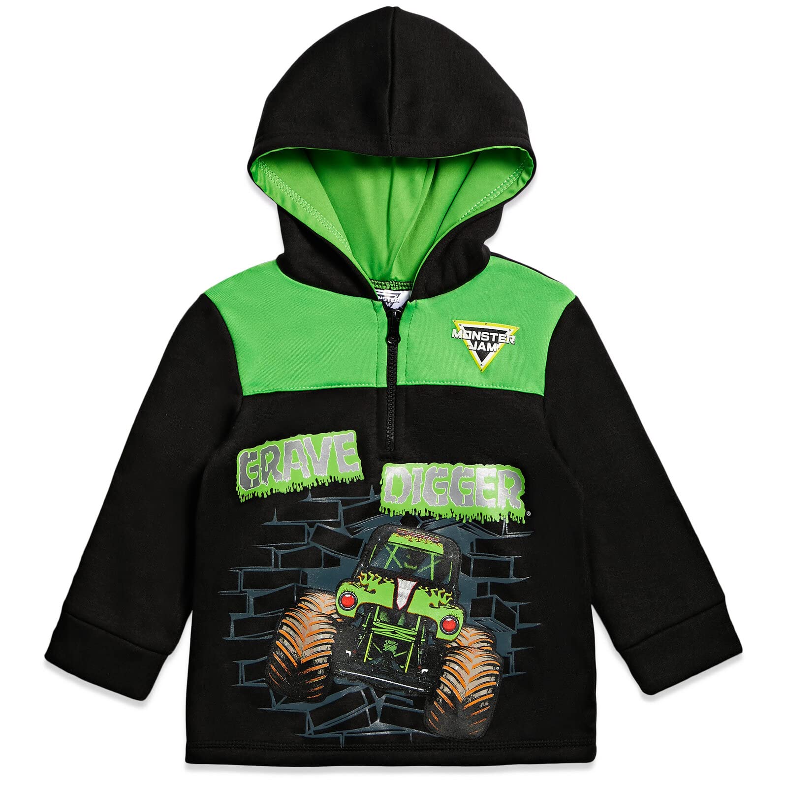 Sudadera Con Capucha Monster Jam Grave Digger Toddler Boys 3t Official - Venta Internacional.