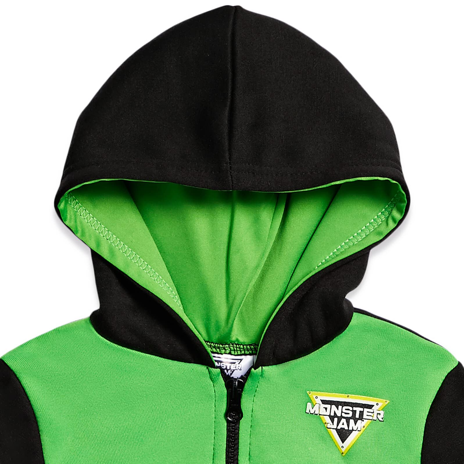 Foto 4 pulgar | Sudadera Con Capucha Monster Jam Grave Digger Para Niños Pequeños Con Media Cremallera 2t - Venta Internacional.
