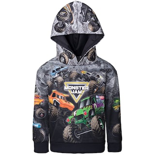 Foto 1 | Sudadera Con Capucha Monster Jam Zombie Grave Digger Megalodon Para Niños 4t - Venta Internacional.