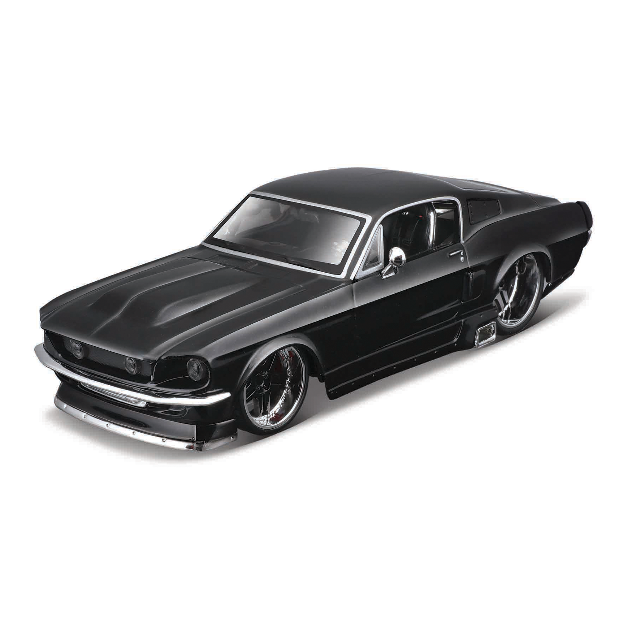 Foto 2 pulgar | Auto Design Assembly Line Maisto Ford Mustang GT Negro A Escala 1:24
