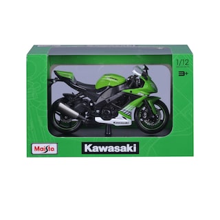 Foto 4 | Moto MC Se Kawasaki Ninja Zx-10r Maisto Special Edition A Escala 1:12 Con stand