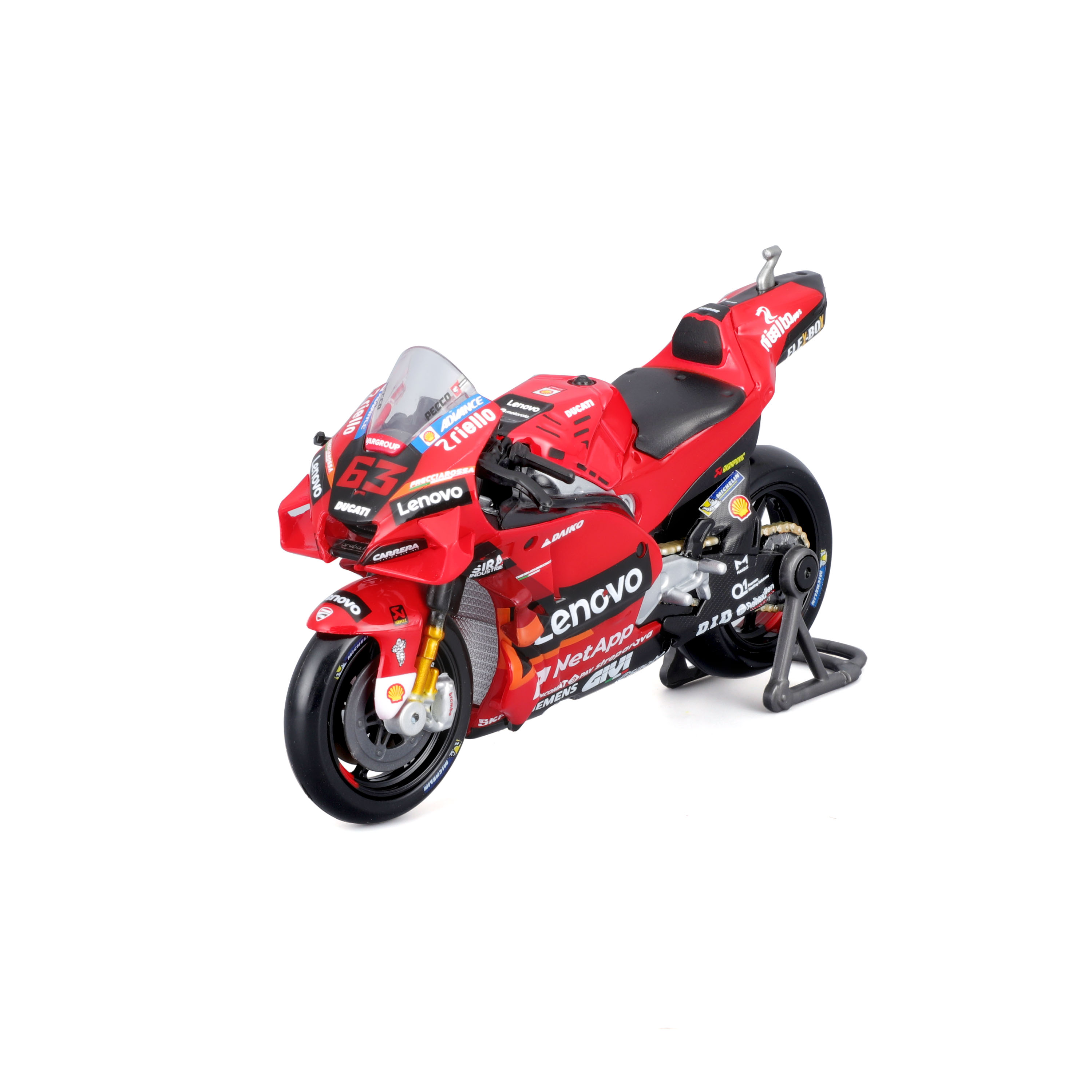 Auto Design Assembly Line Burago Ferrari SP1 Monza Plateado A Escala 1:24