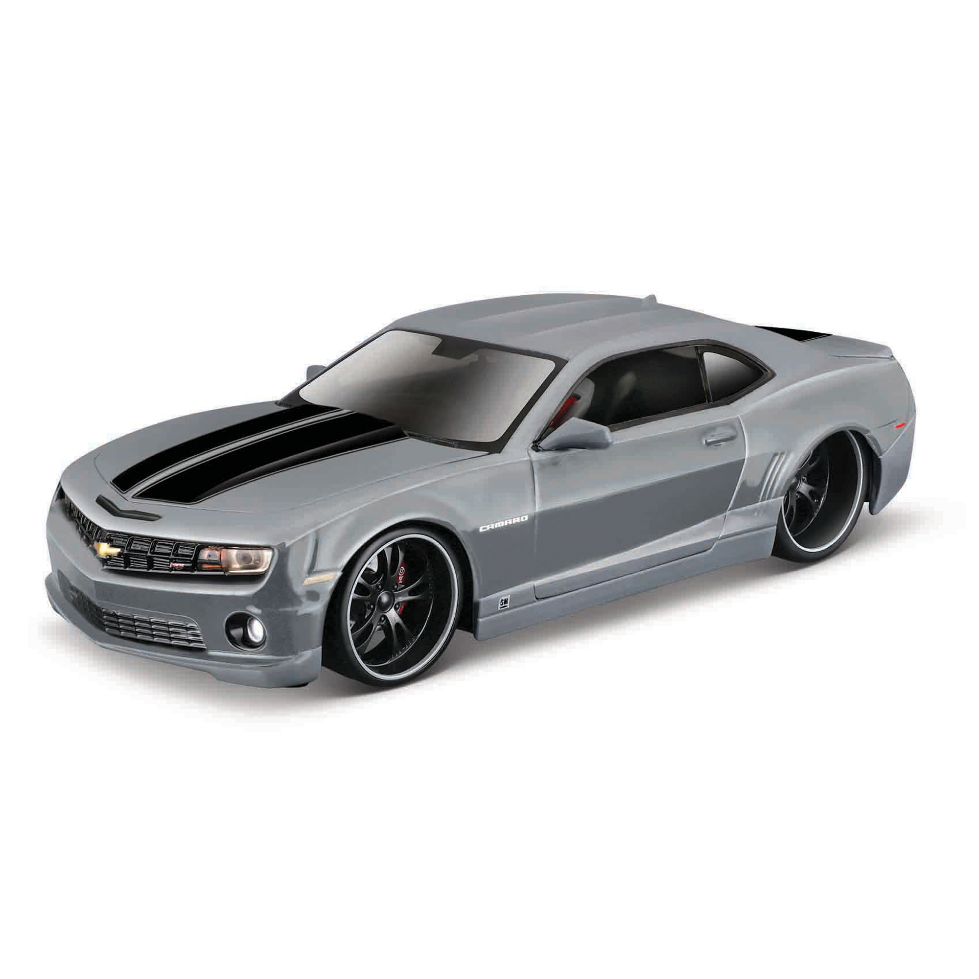 Foto 2 pulgar | Auto Design Assembly Line Chevrolet Camaro SS 2010 Gris A Escala 1:24