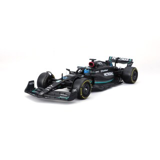 Foto 1 | Auto Burago F1 Mercedes-amg Petronas W14 2023 A Escala 1:24 Con Casco - #63 Russell