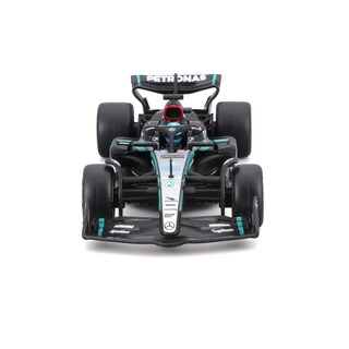 Foto 3 | Auto Burago F1 Mercedes W15 2024 A Escala 1:43 Con Casco - #63 Russell