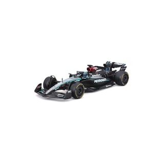 Foto 4 | Auto Burago F1 Mercedes W15 2024 A Escala 1:43 Con Casco - #63 Russell