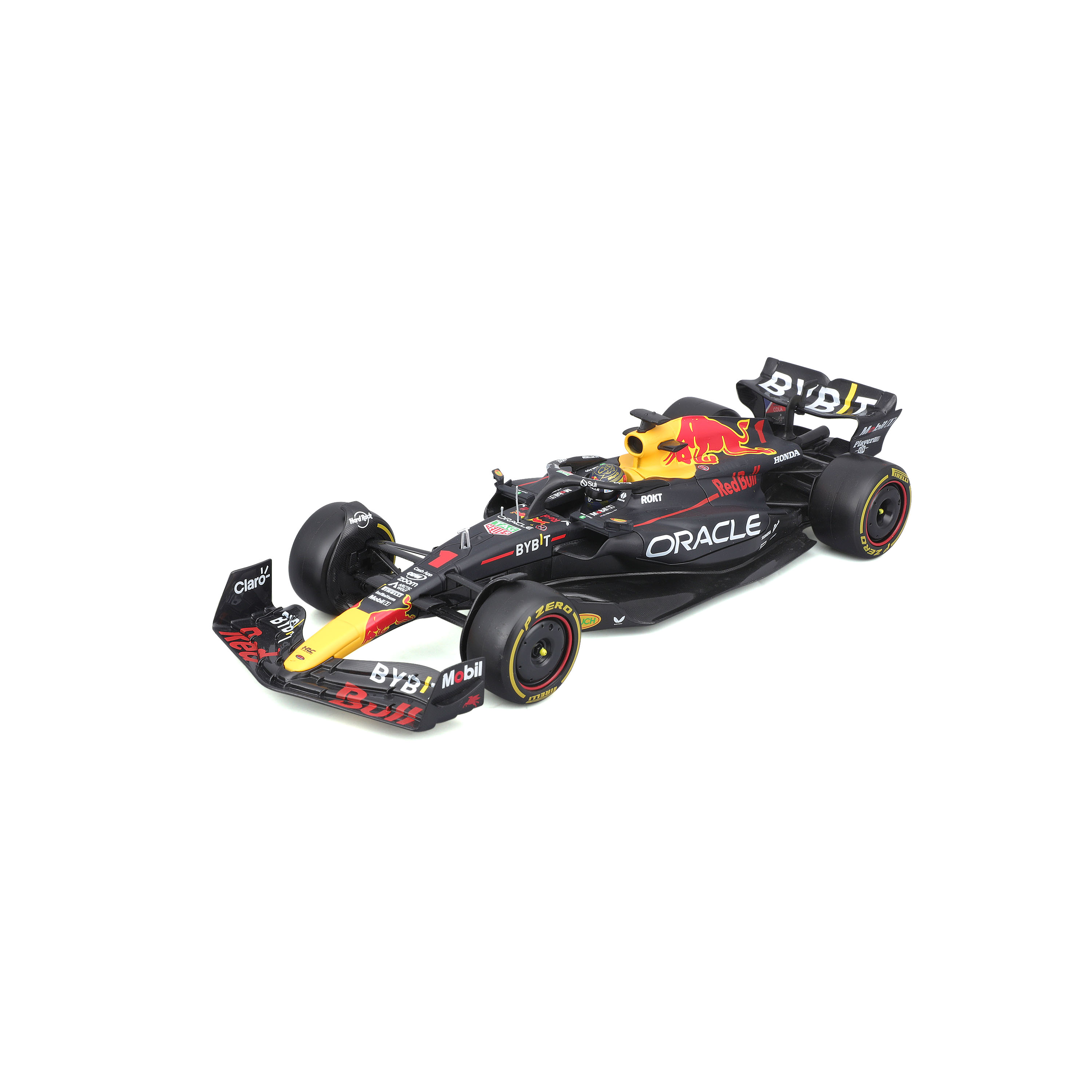 Foto 1 | Auto Burago F1 Oracle Rb19 2023 A Escala 1:24 Con Casco - #1 Max Verstappen