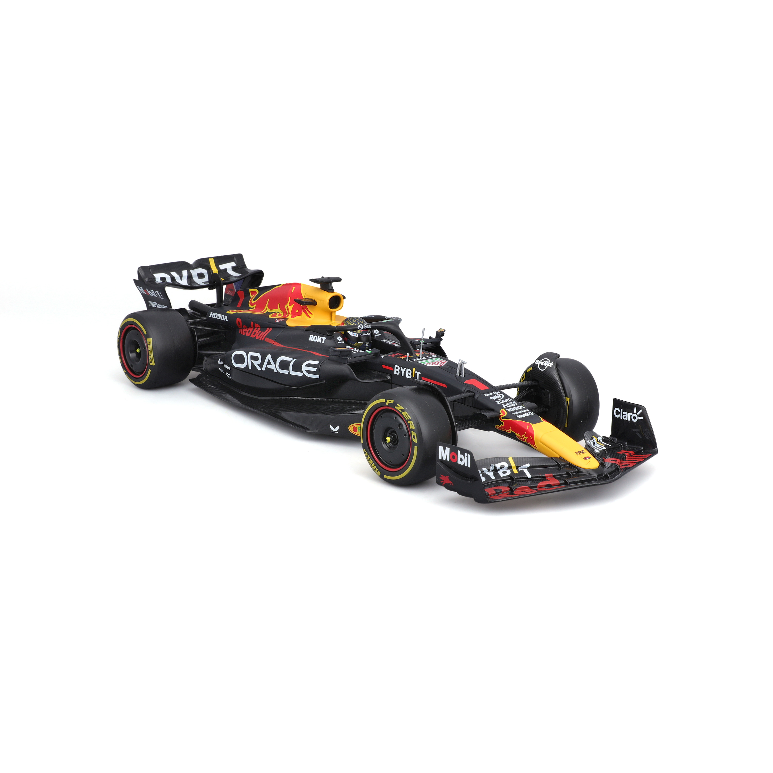 Foto 4 | Auto Burago F1 Oracle Rb19 2023 A Escala 1:24 Con Casco - #1 Max Verstappen