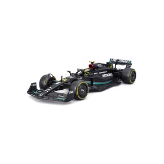 Foto 1 | Auto Burago F1 Mercedes-amg Petronas W14 2023 A Escala 1:24 Con Casco - #44 Hamilton