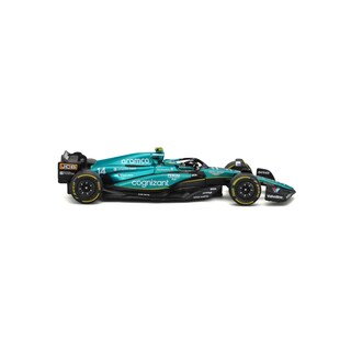 Foto 2 | Auto Burago F1 Aston Martin Amr23 2023 A Escala 1:43 Con Conductor - #14 Alonso
