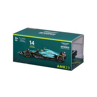 Foto 4 | Auto Burago F1 Aston Martin Amr23 2023 A Escala 1:43 Con Conductor - #14 Alonso
