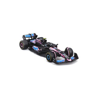 Foto 1 | Auto Burago F1 Bwt Alpine A524 2024 A Escala 1:43 Con Casco - #10 Gasly