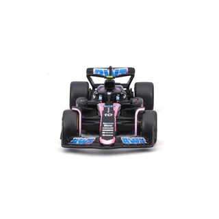 Foto 3 | Auto Burago F1 Bwt Alpine A524 2024 A Escala 1:43 Con Casco - #10 Gasly