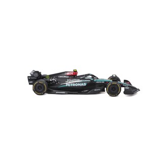 Foto 2 | Coche Burago F1 Mercedes W15 2024 a Escala 1:43 #44 Hamilton Die Cast Detallado