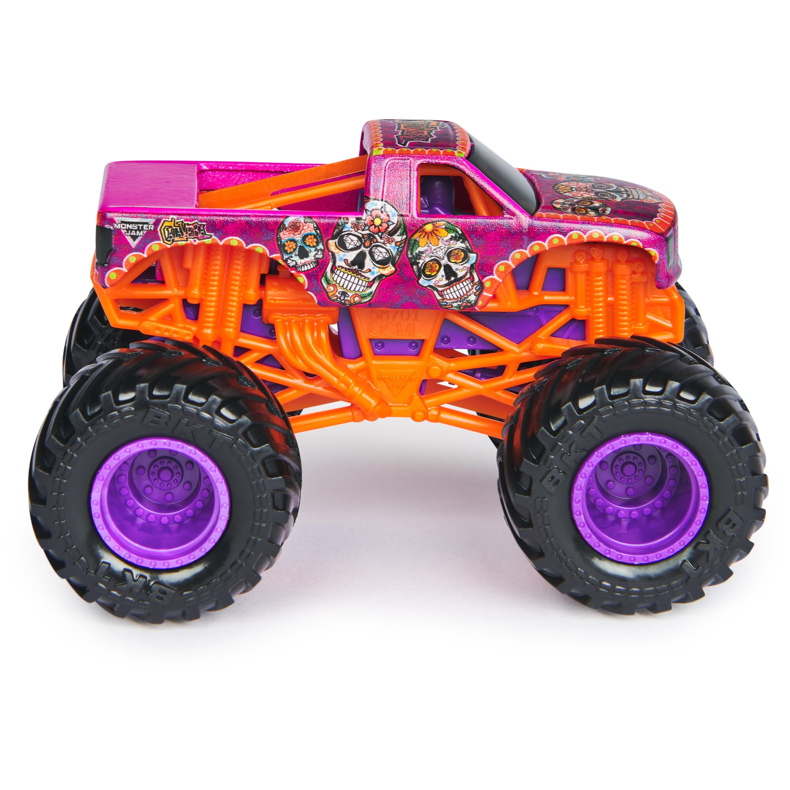Foto 4 pulgar | Toy Monster Jam Dalmatian Vs. Camiones Fundidos A Presión Calavera 1:64 - Venta Internacional.