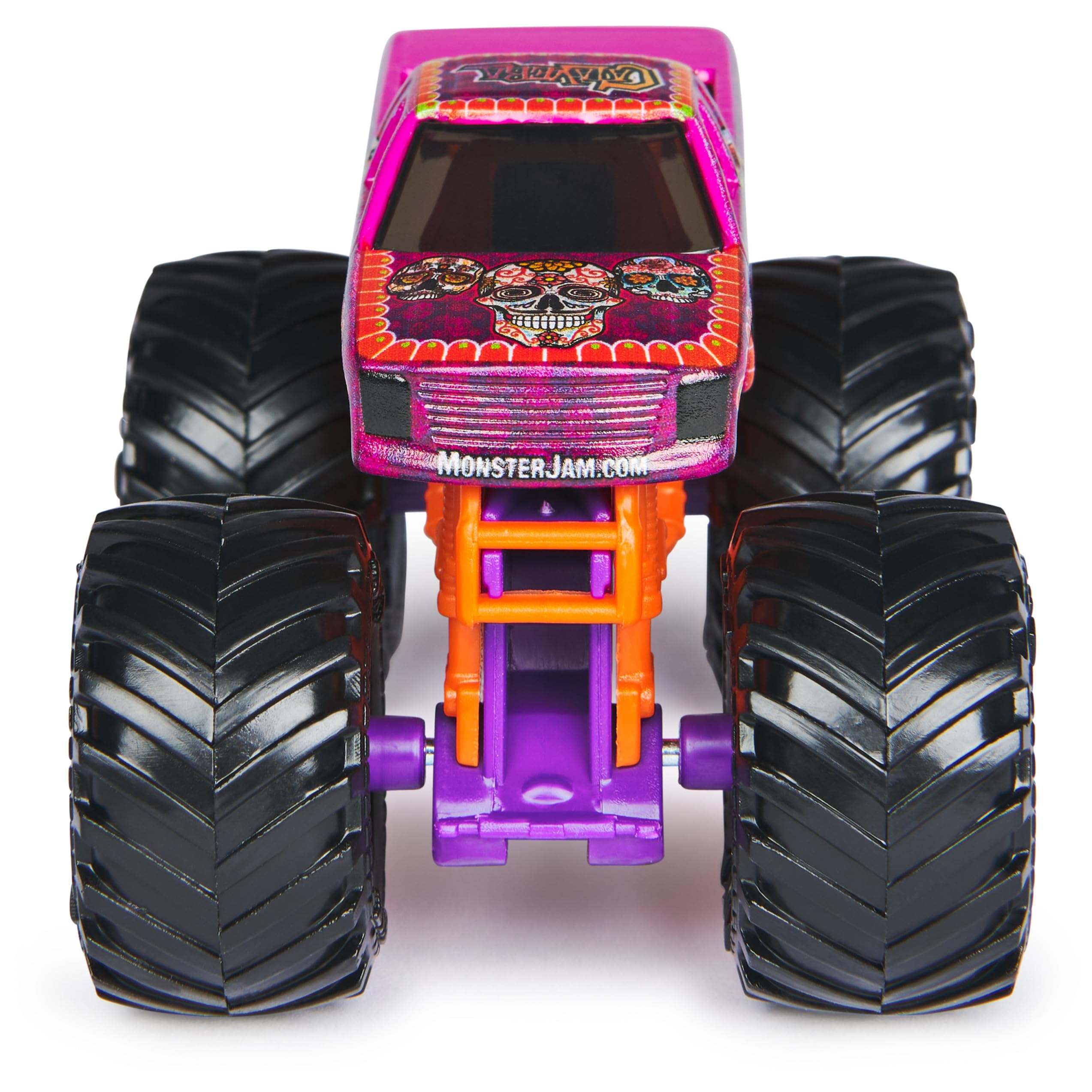 Foto 7 pulgar | Toy Monster Jam Dalmatian Vs. Camiones Fundidos A Presión Calavera 1:64 - Venta Internacional.