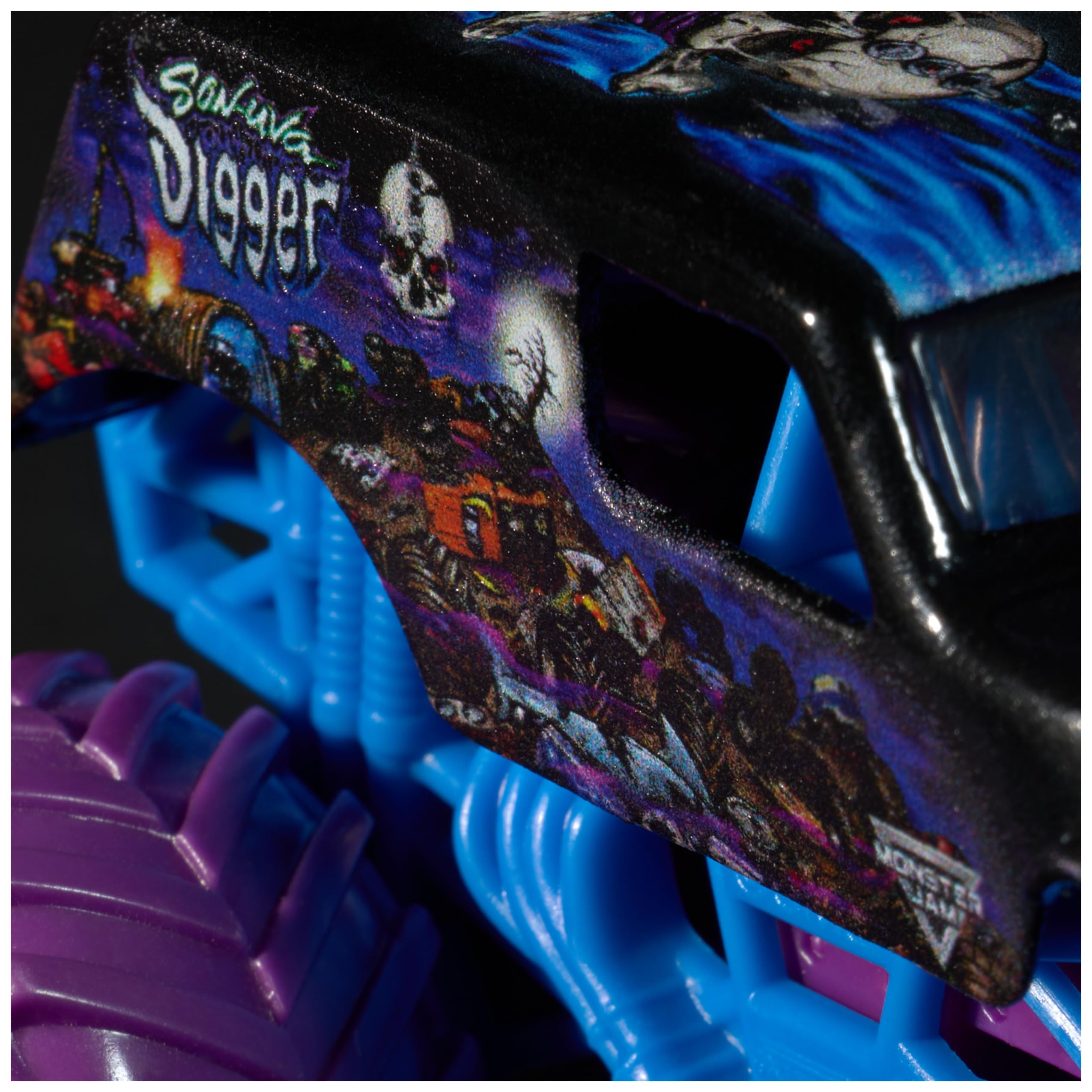 Foto 8 pulgar | Toy Monster Trucks Monster Jam Son Uva Digger Vs Mohawk 1:64 - Venta Internacional.
